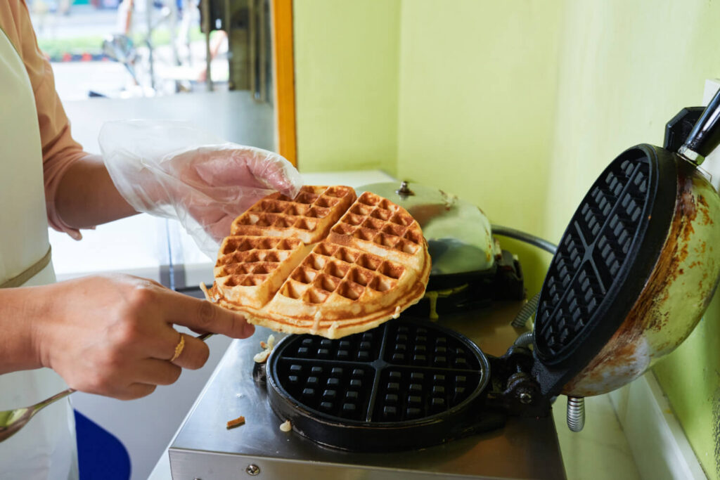 mini waffle maker