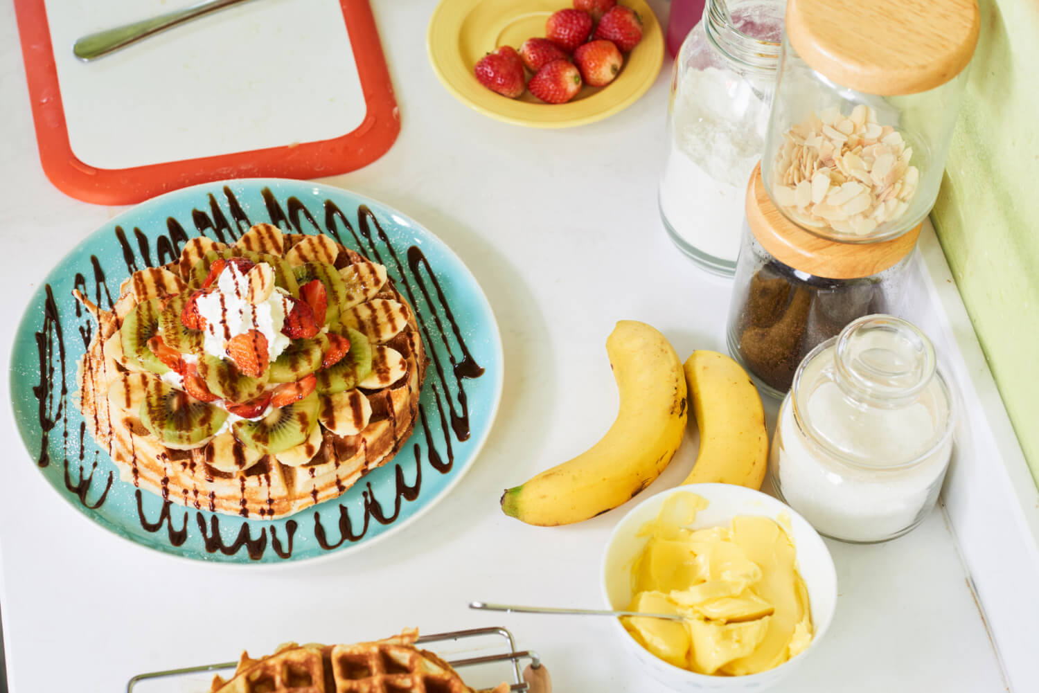 Healthy Nutritious Waffles