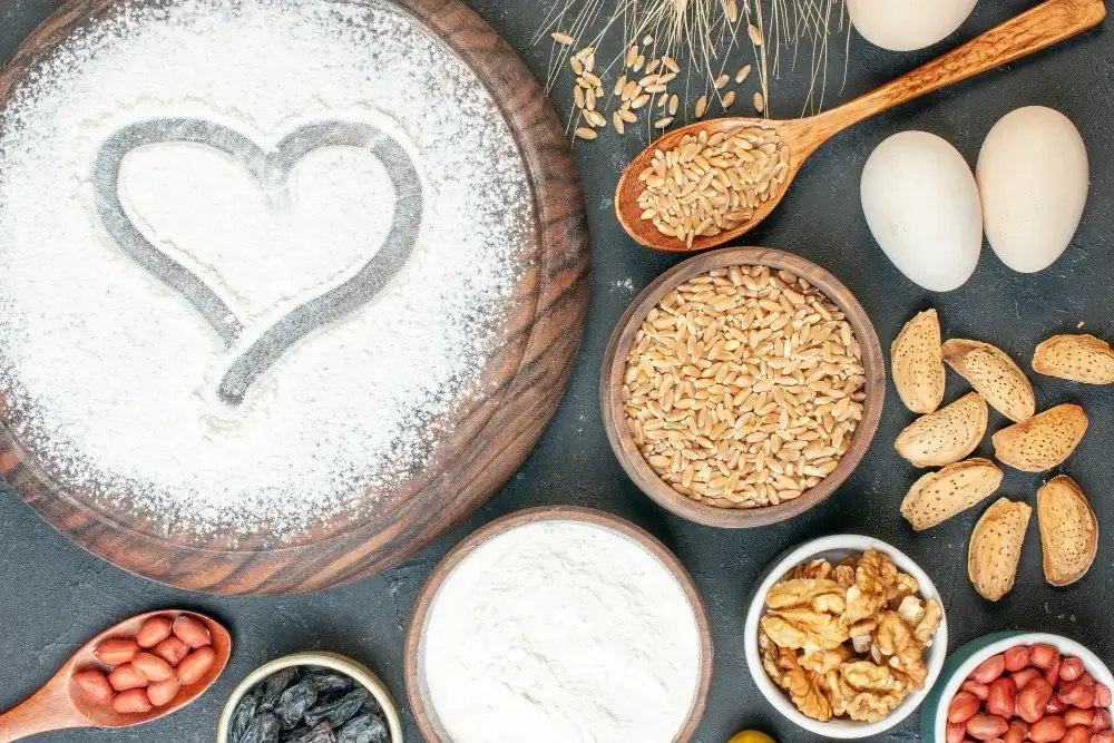 Healthy alternative ingredients for nutritious waffle 