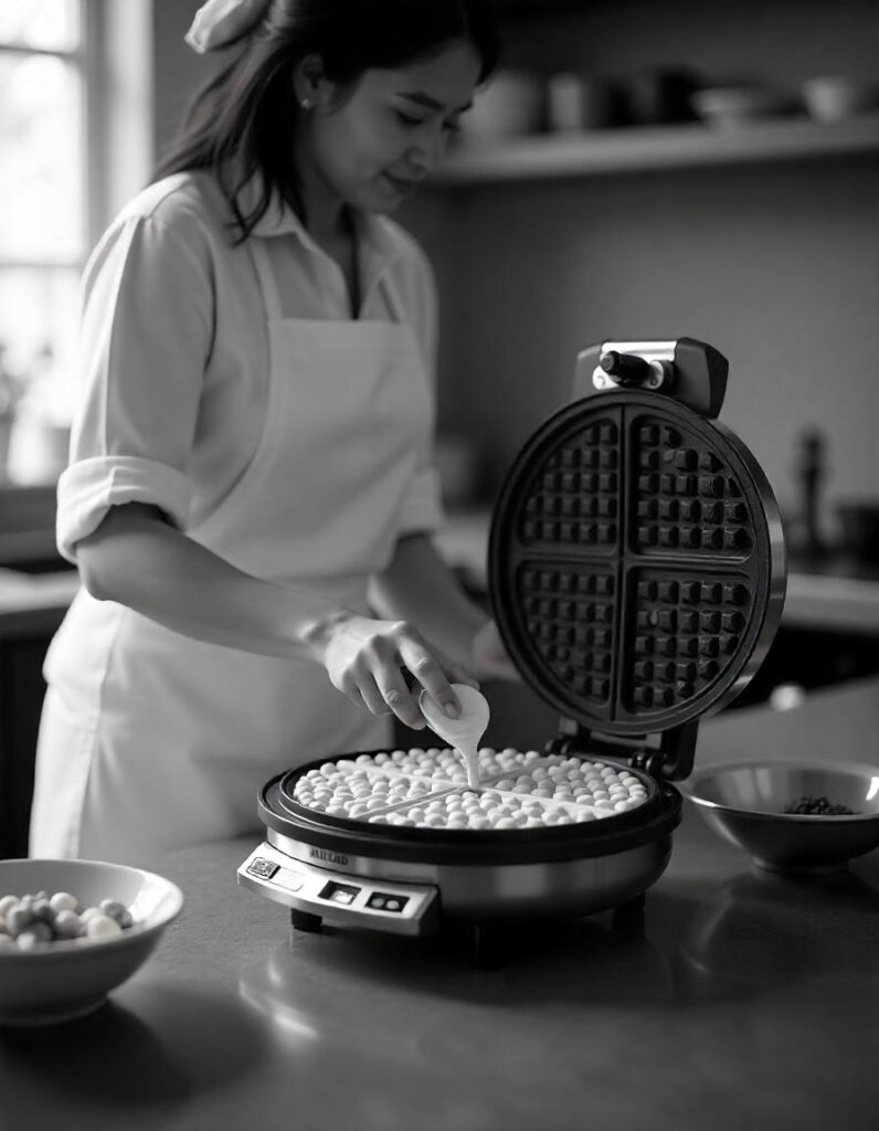 american waffle iron