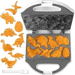 Dinosaur-Mini-Waffle-Maker-for-Kids