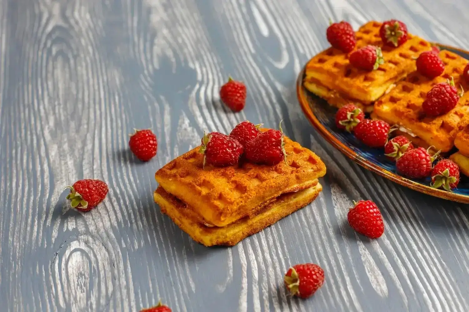 belgian waffle desert ideas