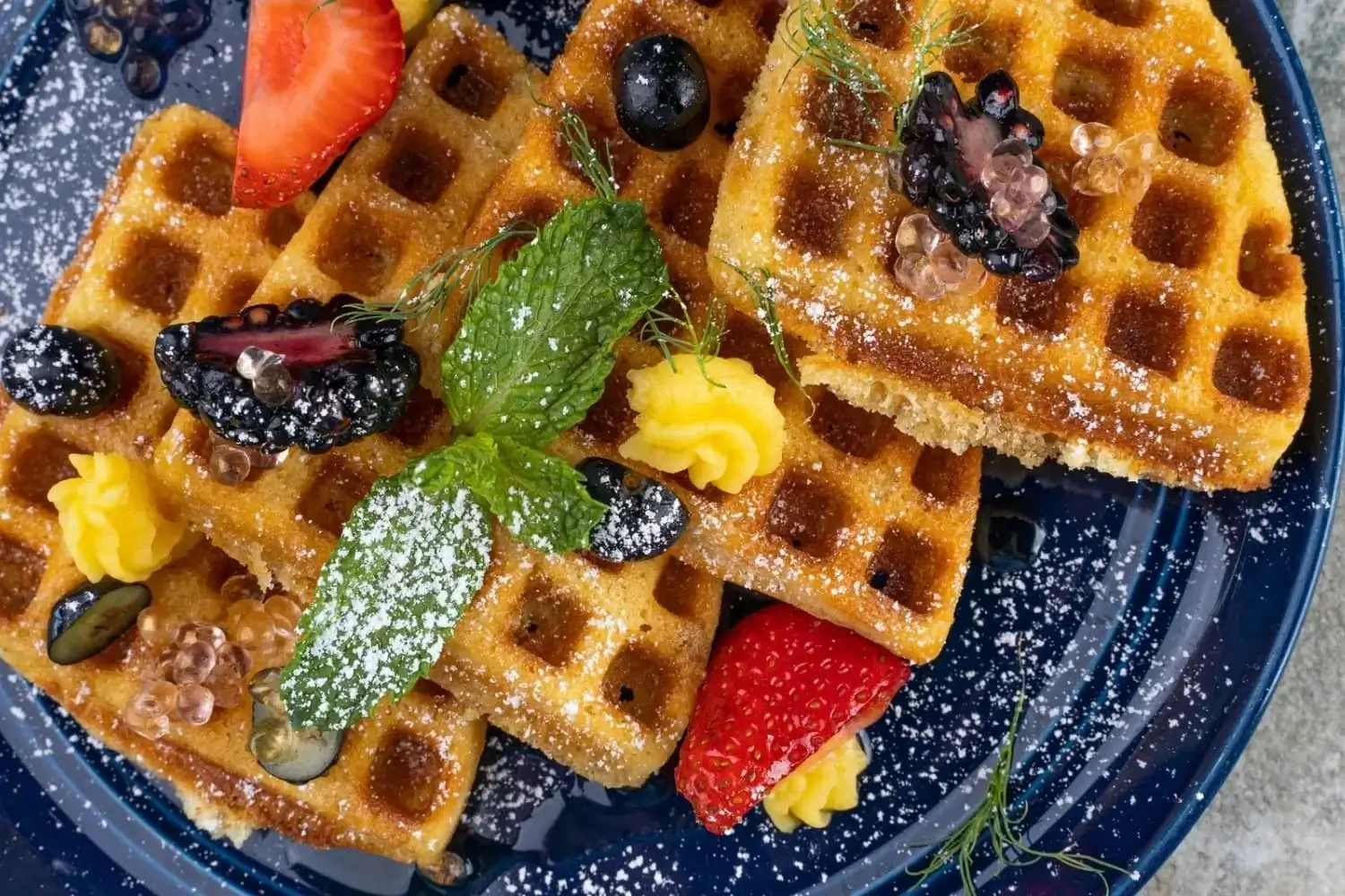 best toppings for vegan waffles