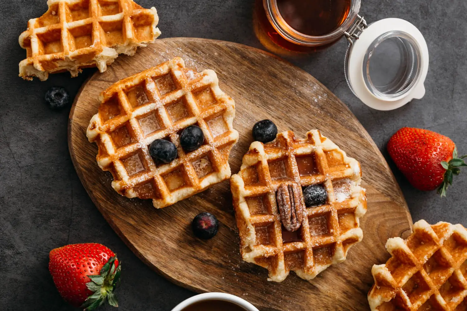 difference between american waffles vs belgian waffles