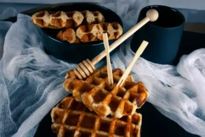 how to make waffles without a waffle iron