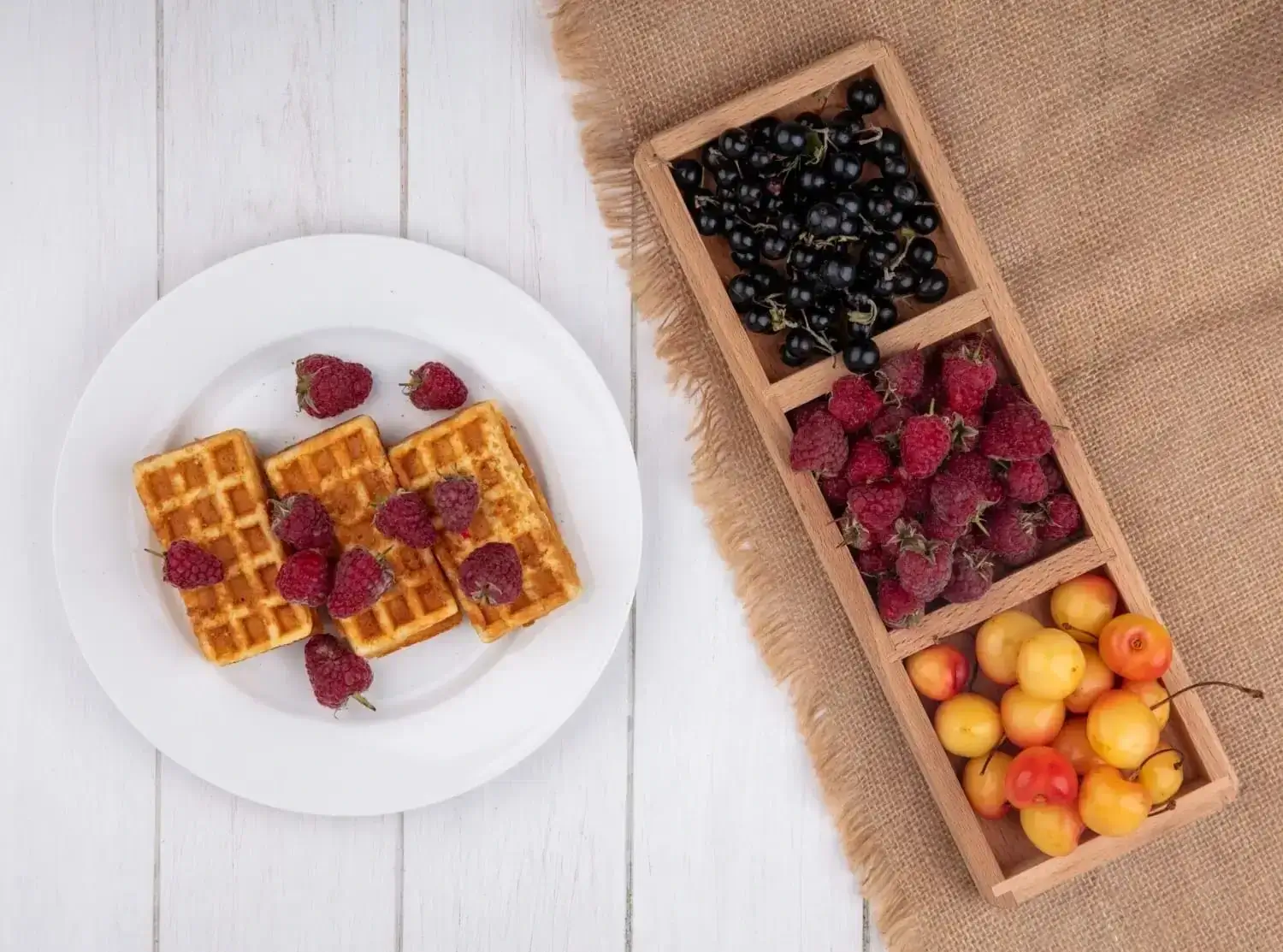 low carb high protein waffles