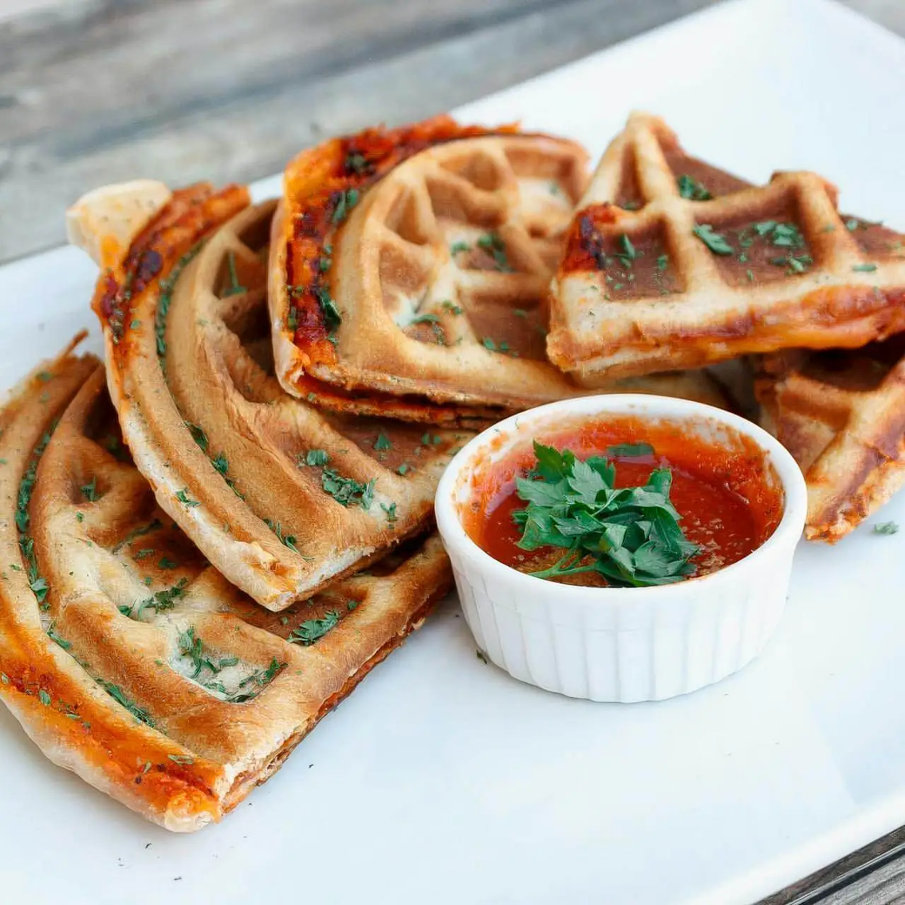 savory waffles