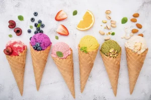 sugar cones vs waffle cones. taste, texture and more