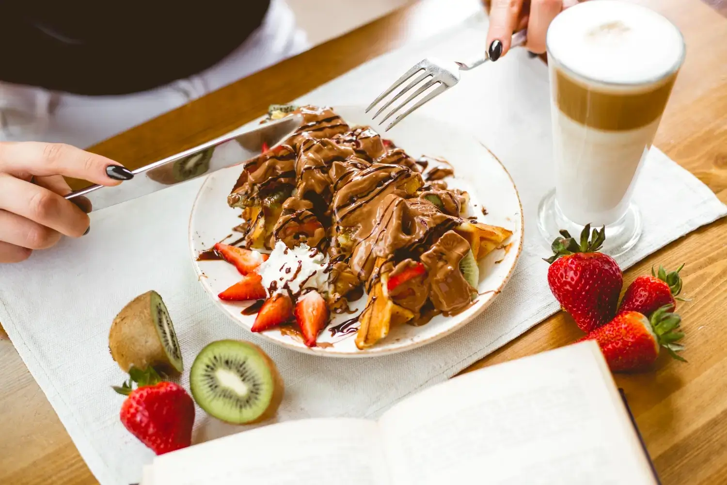 waffle desert ideas