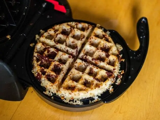 Tips for making crispy rice waffles