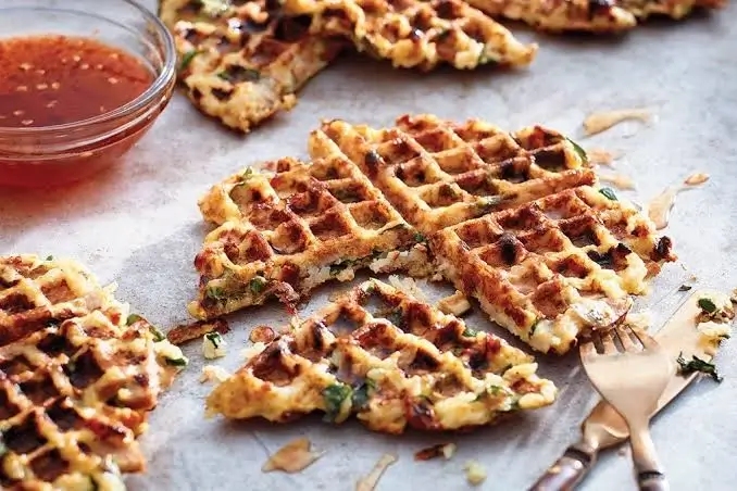 Crispy rice in a waffle maker recipe 