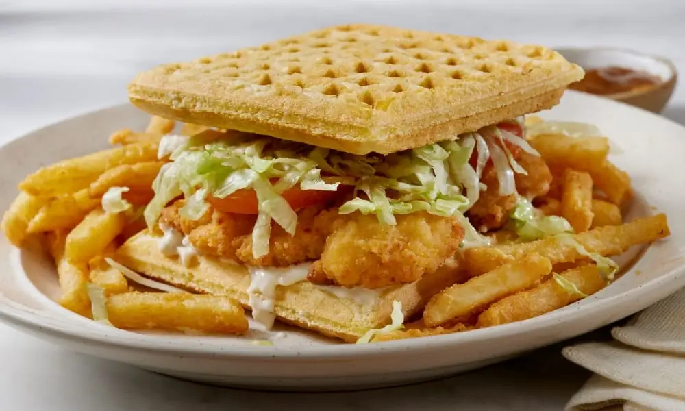 fried-chicken-waffle-sandwich-with-slaw