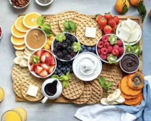 hosting a waffle party. easy tips and ideas