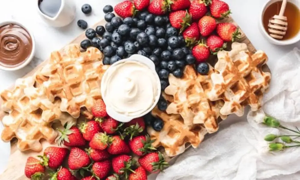 waffle brunch board