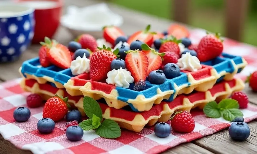 creative-toppings-for-patriotic-waffles