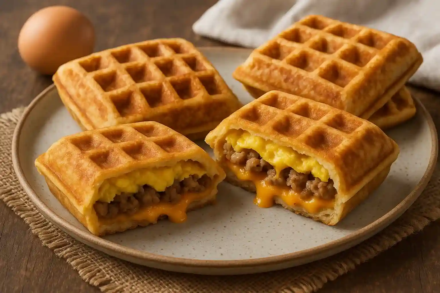how-to-make-stuffed-waffle-pockets