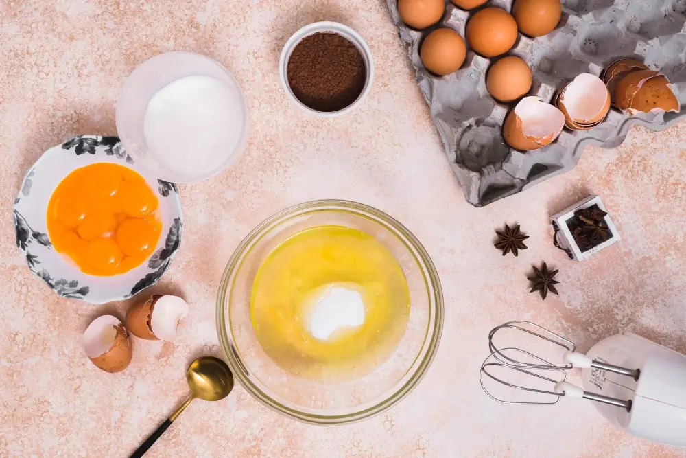 ingredients for waffle recipe
