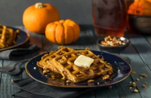 Pumpkin-Spice-Waffles-The-Perfect-Fall-Breakfast