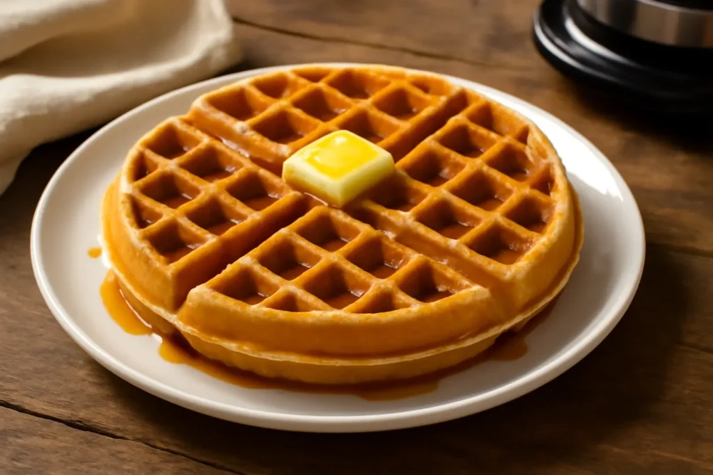 golden malted waffles