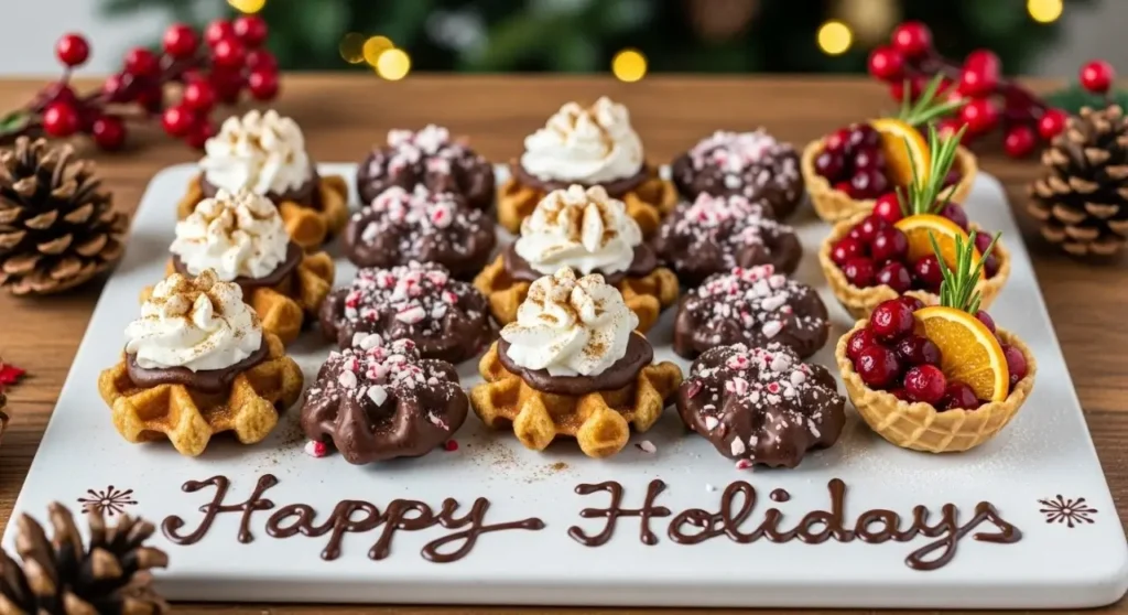 Easy-Christmas-Dessert-Ideas-With-a-Delicious-Waffle-Twist
